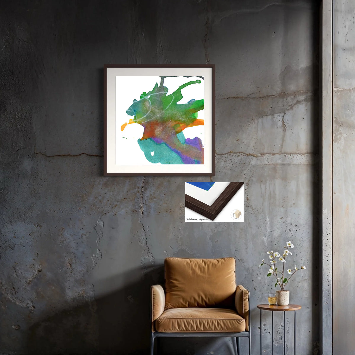 Paper_solid wood espresso 0.875x1.125