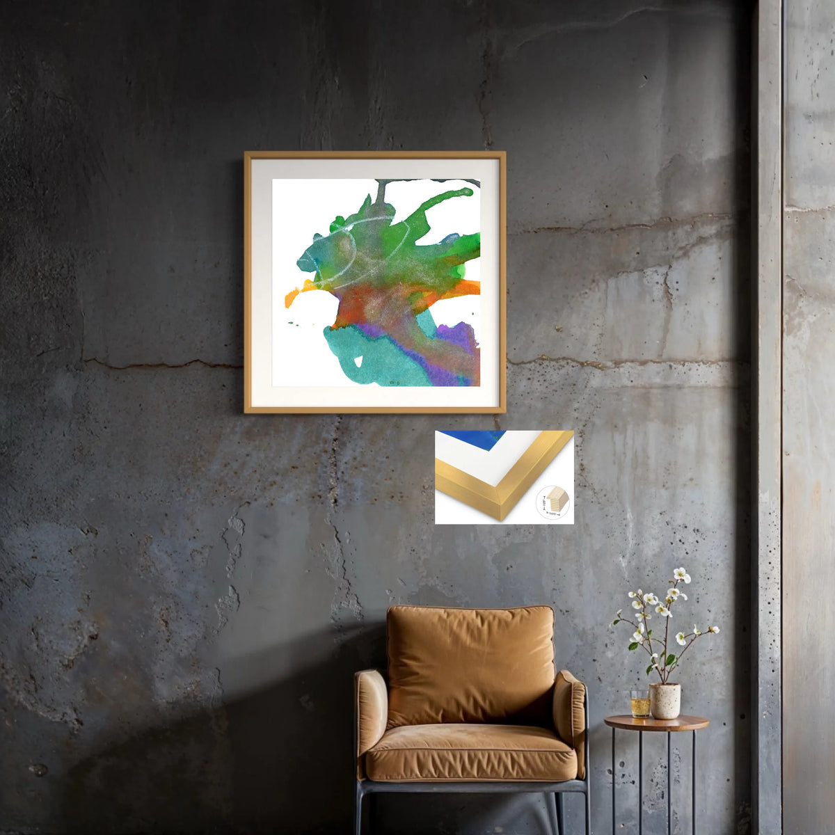 Paper_solid wood gold 0.875x1.125