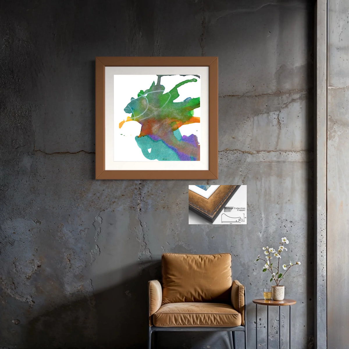 Paper_Vintage collection copper_3.25x1.375