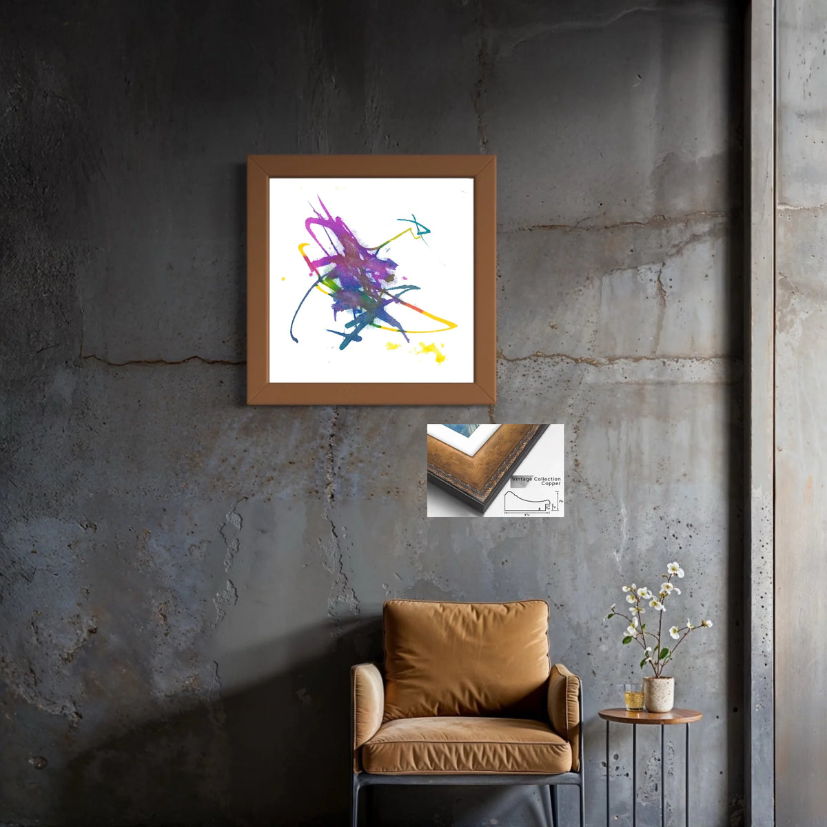 Canvas_Vintage collection copper_3.25x1.375