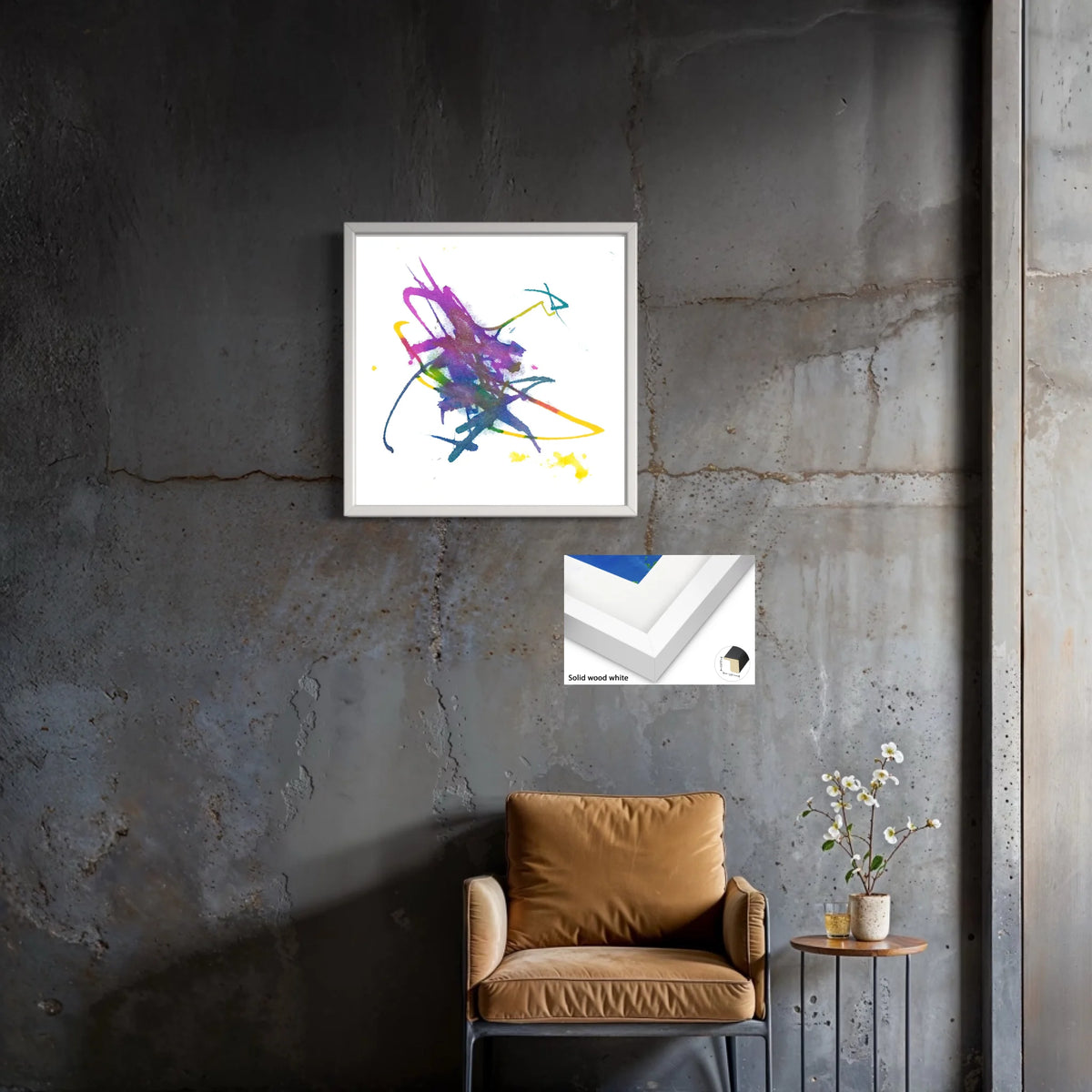 Canvas_solid wood white_1.25x0.875