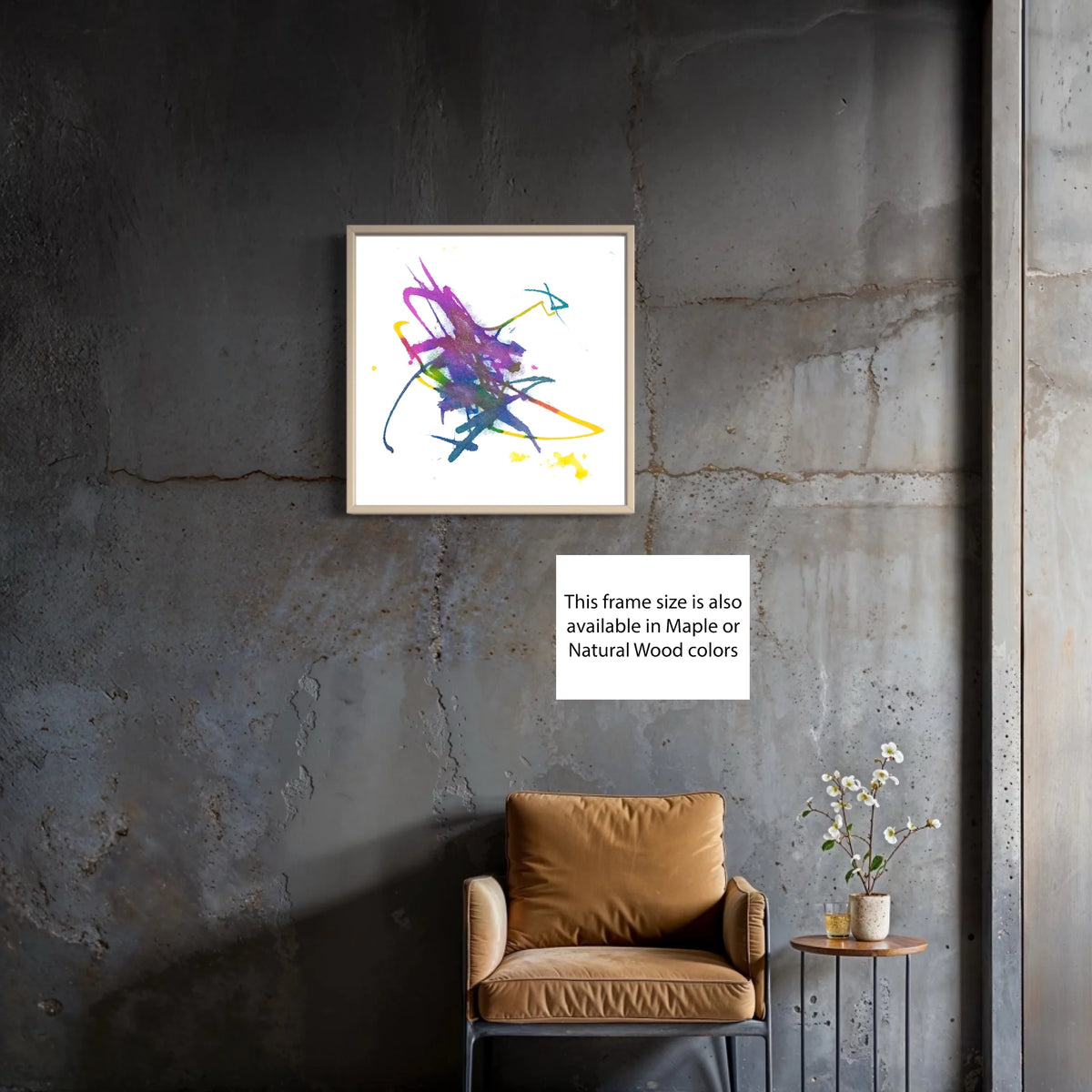 Canvas_solid wood natural wood_0.875x1.125