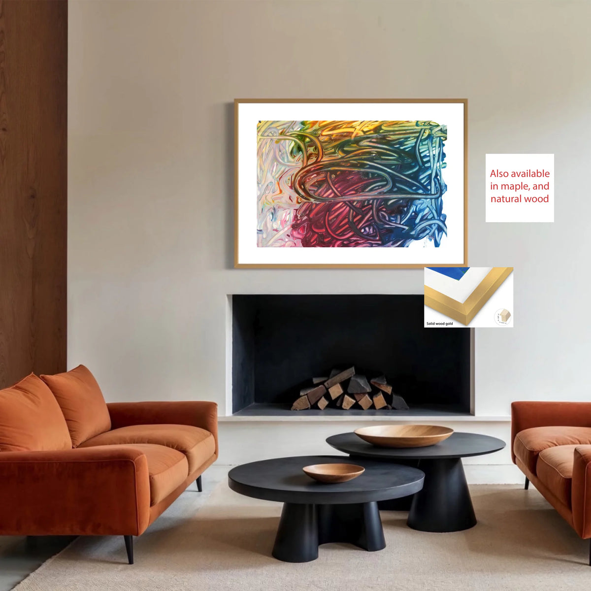 MU7E_Solid wood gold frame_4%22white mat_PP-30x45-WM4-SLDWG-0.8x1