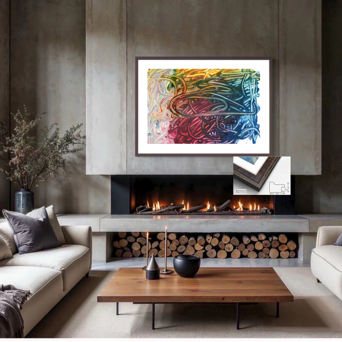 MU4B_slimwood_black_gold_4%22white mat_PP-30x45-WM4-SBG-1x0.75