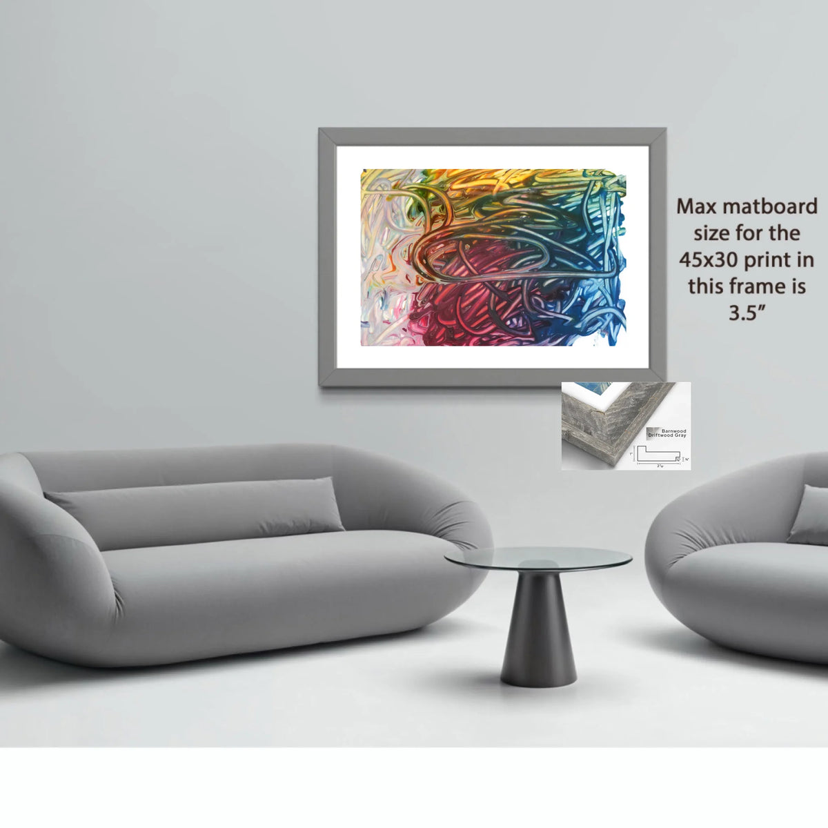 MU1A_barnwood_driftwood_grey_3.5%22 white mat_PP-45x30-WM4-BDG-3x1