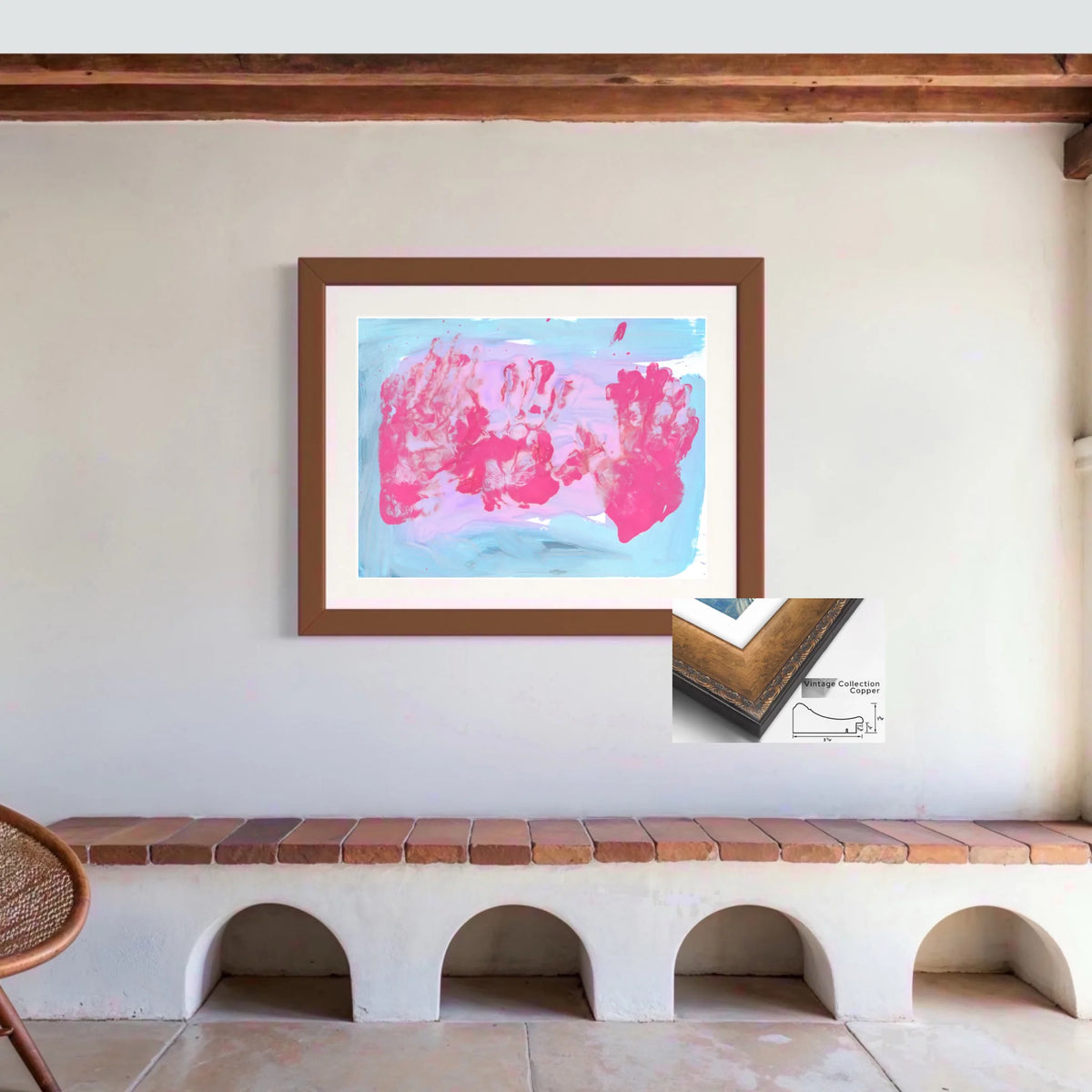 Vintage collection copper square copy