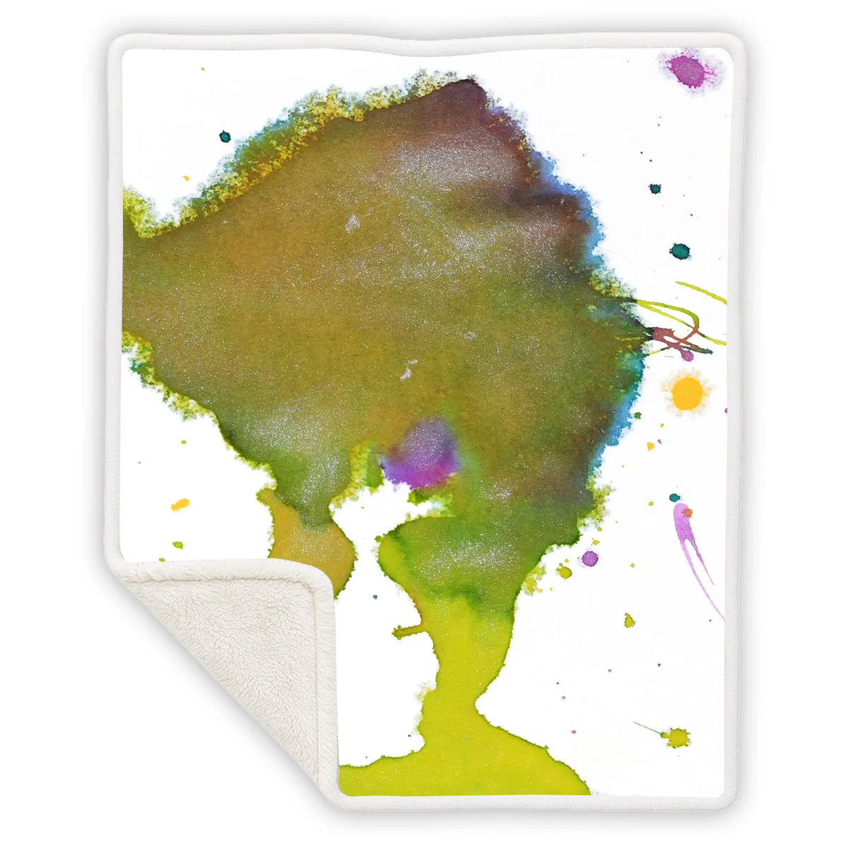 Sherpa fleece blanket, Winter26