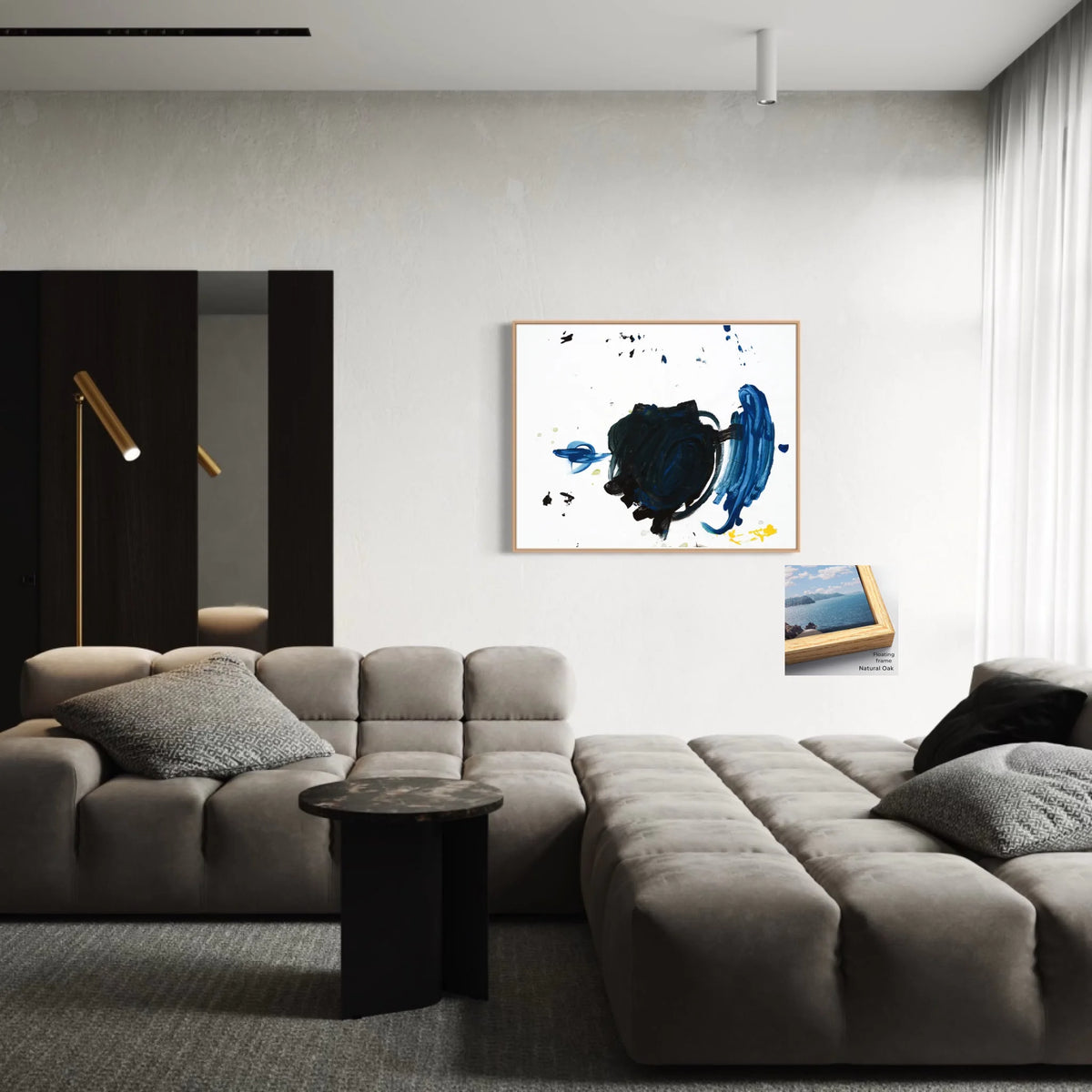 Floating_framed canvas_Oak_R 5 to 4_CP-45x36x0.75-FO