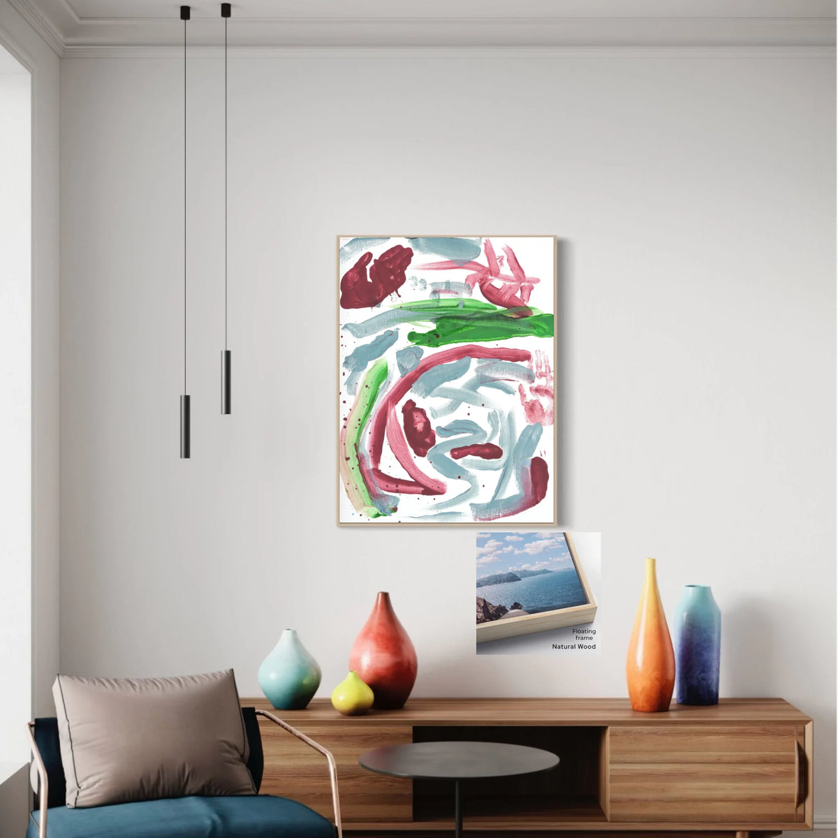 Floating_framed canvas_natural wood_CP-30x40-FNW