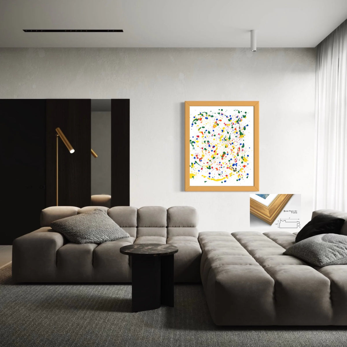 Plein air gold_36x45in