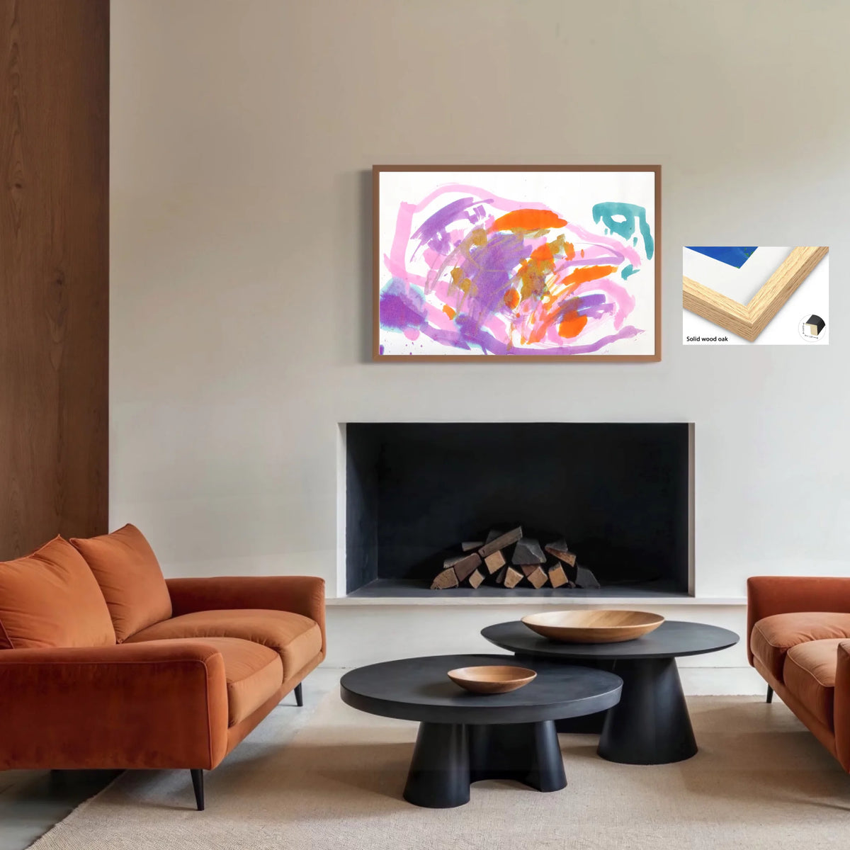 MU7F_Solid wood oak_Framed canvas_CP-30x45x0.75-SLDWO-0.8x1