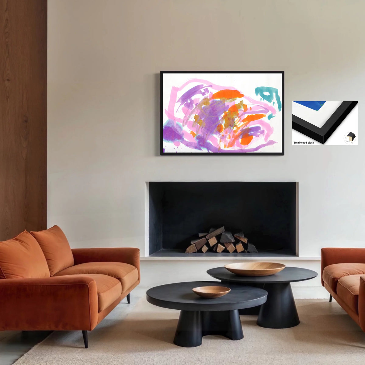 MU7F_Solid wood black_framed canvas_CP-30x45x0.75-SLDWB-0.8x1