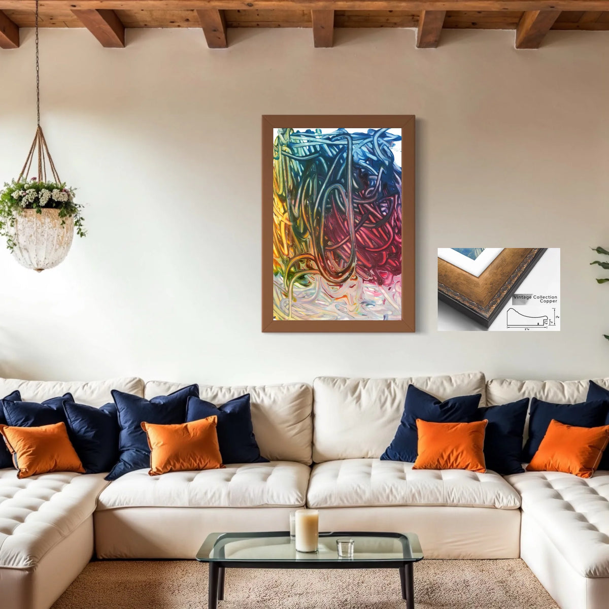 Canvas print_regular_vintage copper_3.25x1.375_30x45in