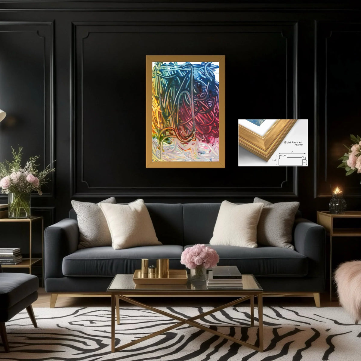 canvas regular_Plein air gold 3x1.125_30x45