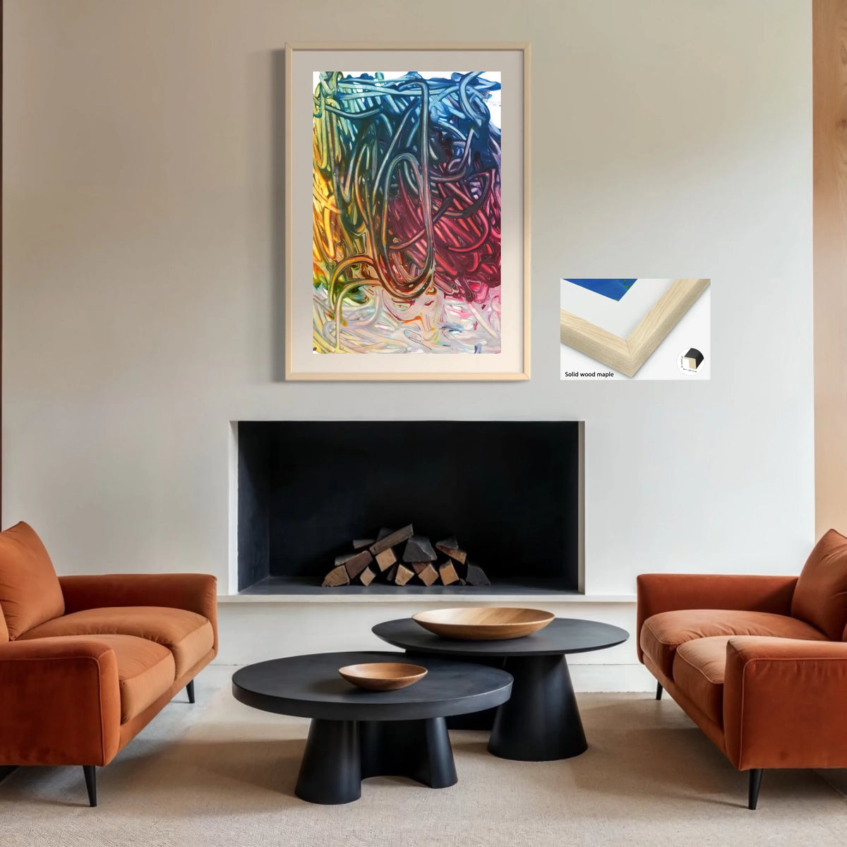 Paper print_regular_solid wood maple_off white matt 4%22_1.25x0.875_30x45in