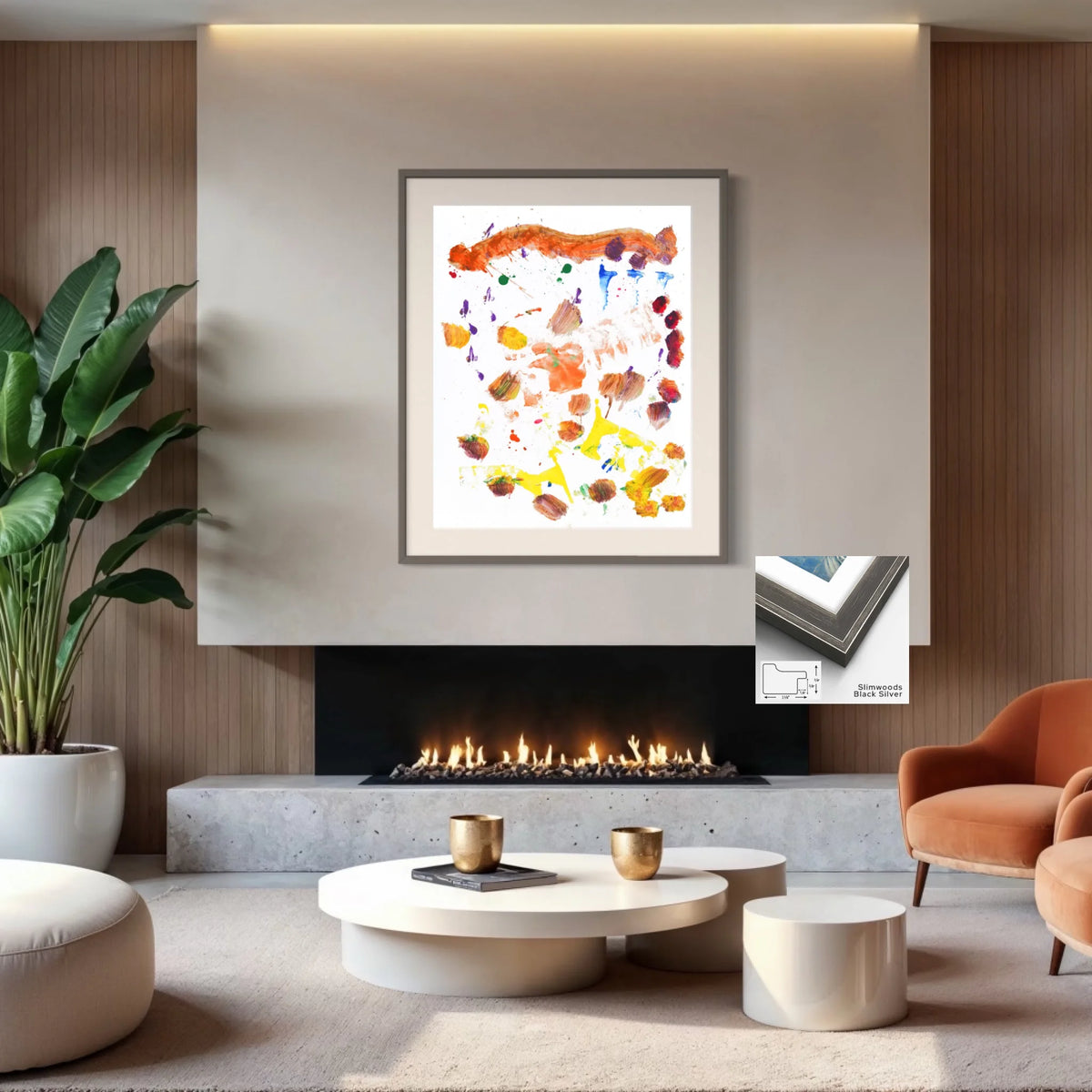 Paper print_Slimwood black silver_off white mat 4%22_1.125x0.75_36x45in