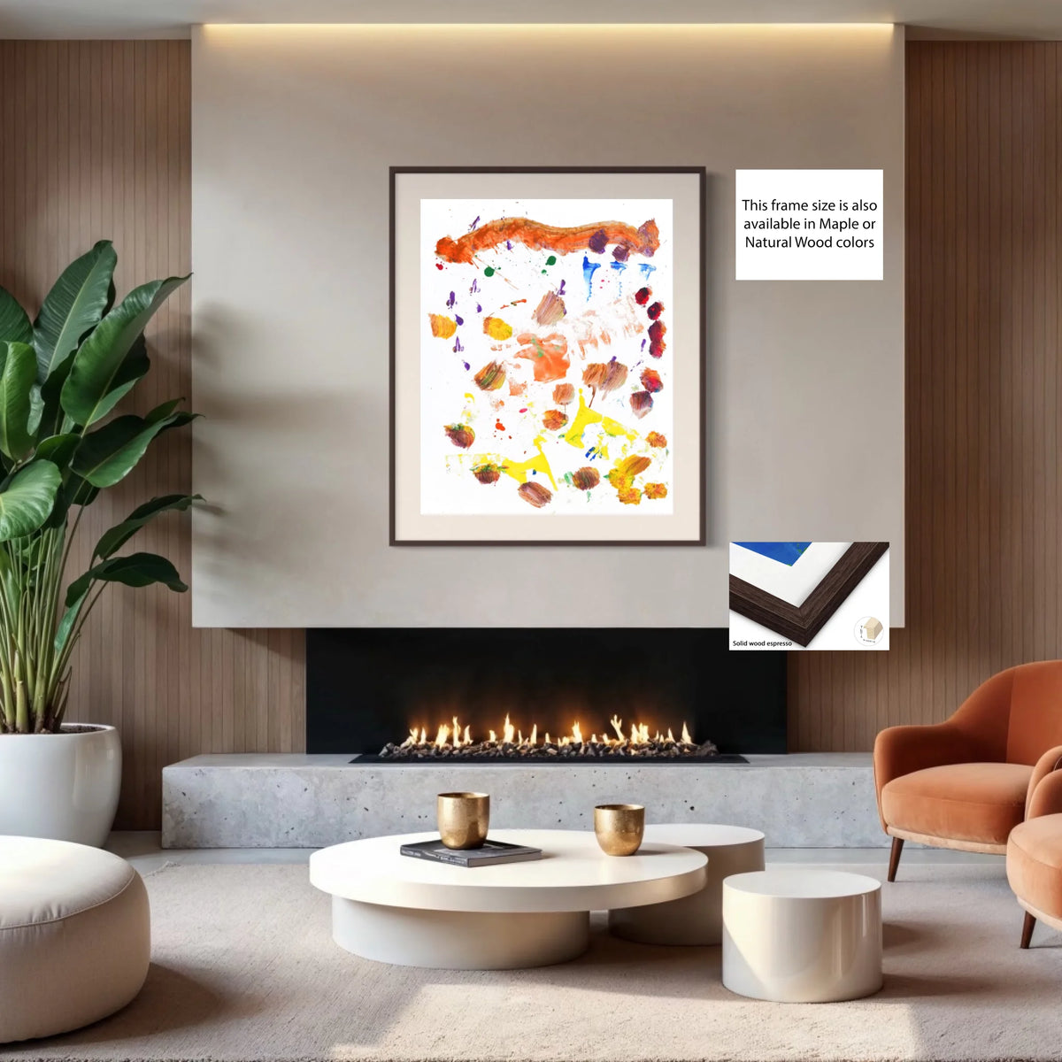 Paper print_Solid wood espresso_off white mat 4%22_0.875x1.125_36x45in