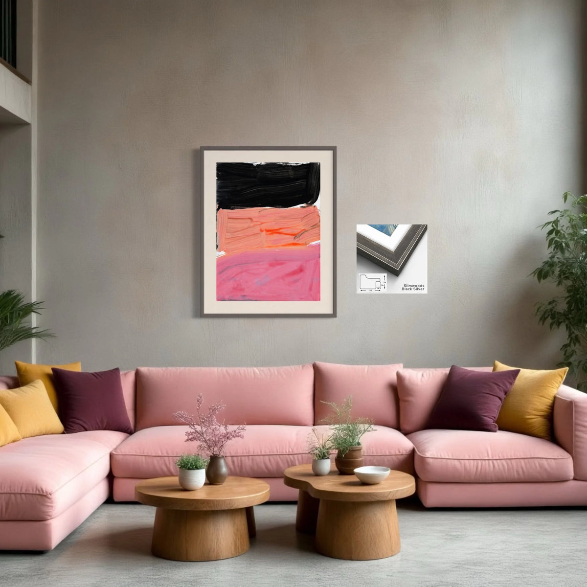 Paper prints_slimwood black silver_off white matt 4%22_1.125x0.75_30x40in