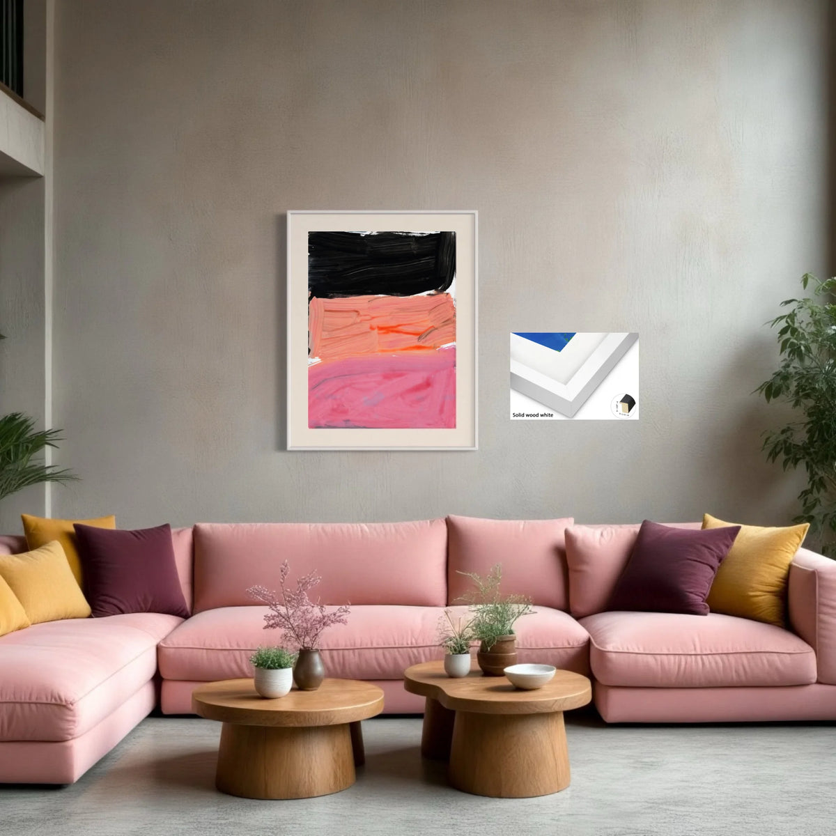 Paper prints_solid wood white_off white matt 4%22_0.75x1.125_30x40in