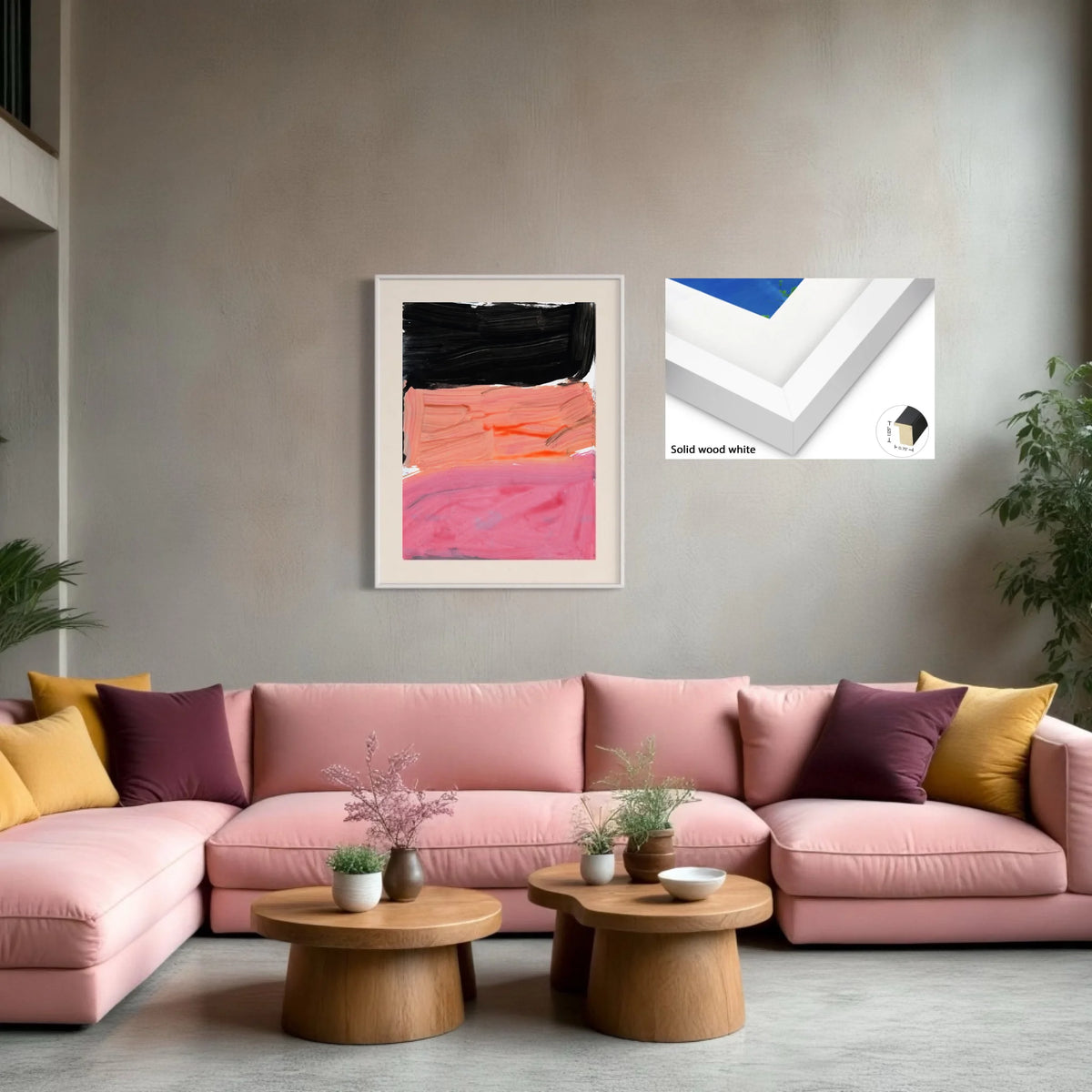 Paper prints_solid wood white_off white matt 4%22_0.75x1.125_30x40in