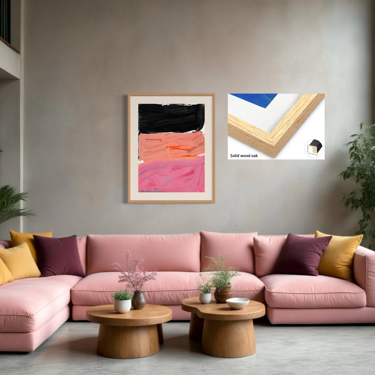 Paper prints_solid wood oak_off white matt 4%22_1.25x0.875_30x40in