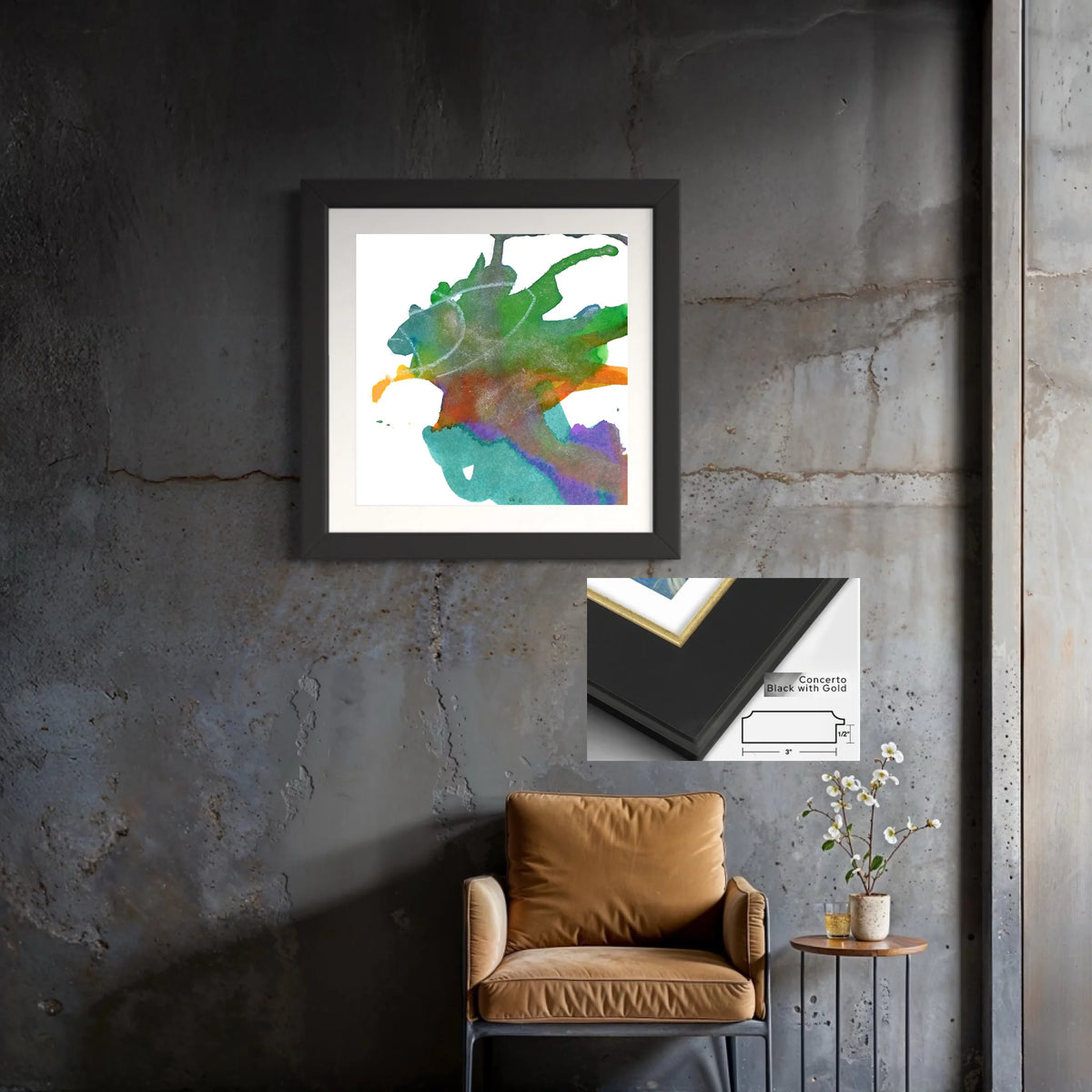 Paper_Concerto black gold 3 x 0.875