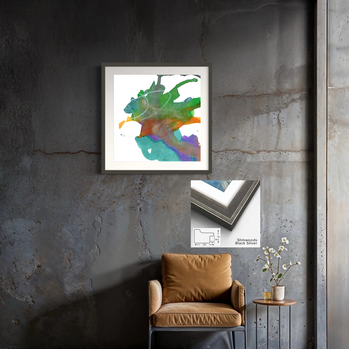 Paper_Slimwood black silver 1.125 x 0.75