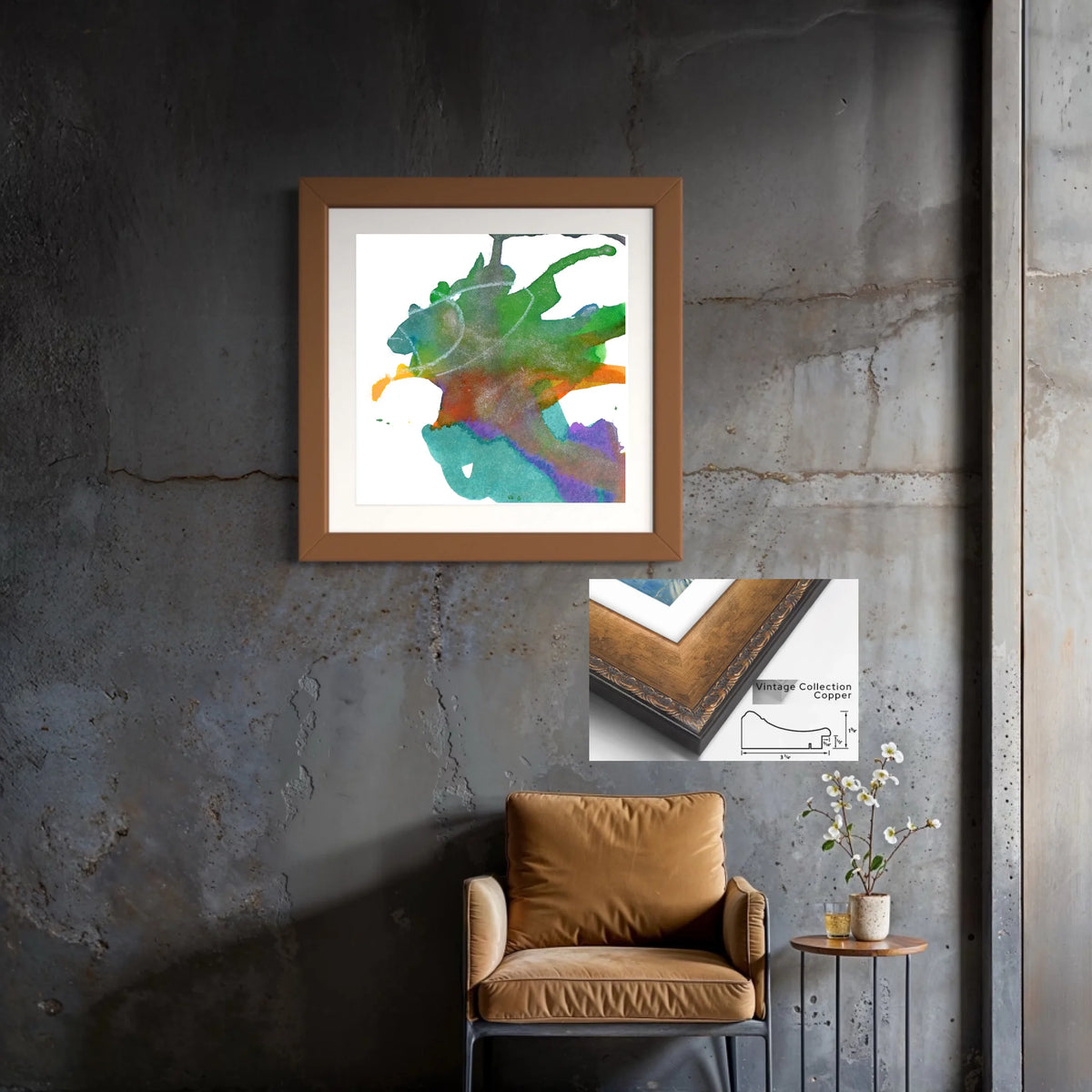 Paper_Vintage collection copper_3.25x1.375