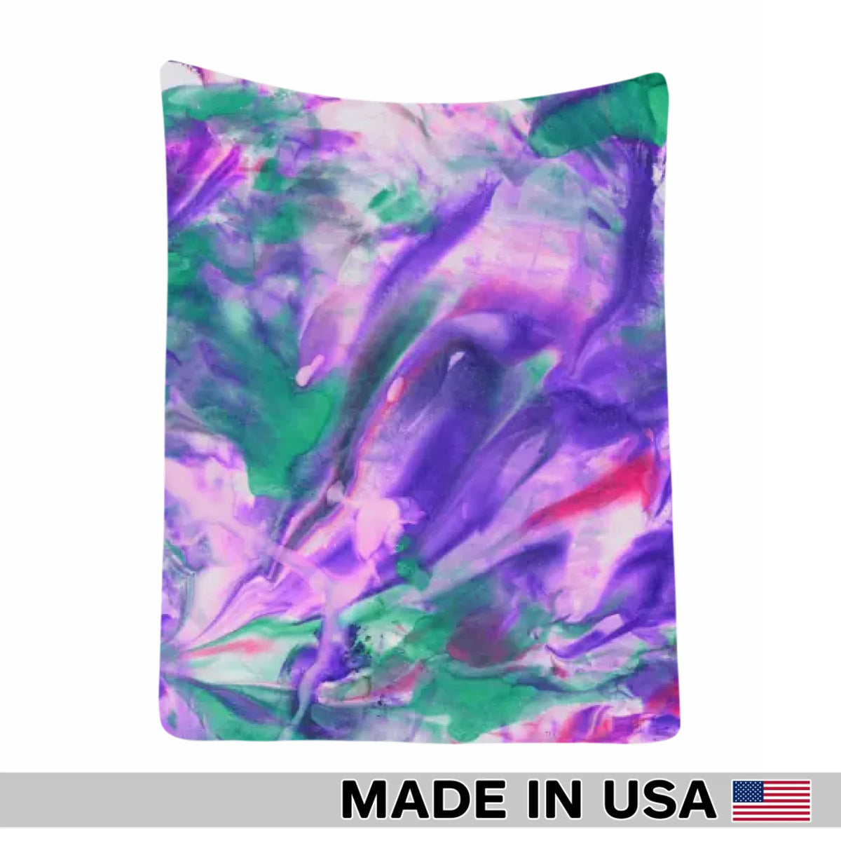 Soft white fleece blanket detail copy
