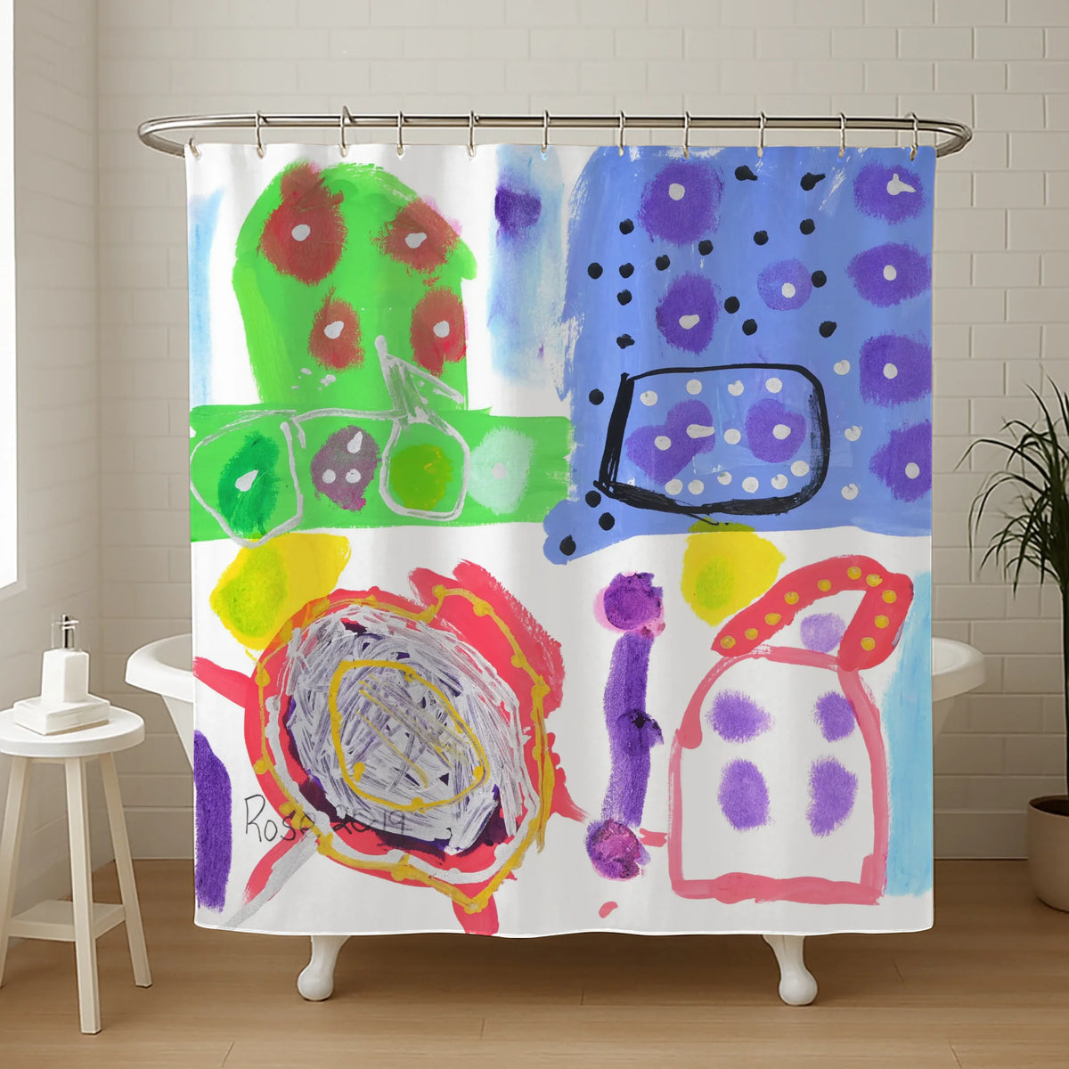 shower curtain
