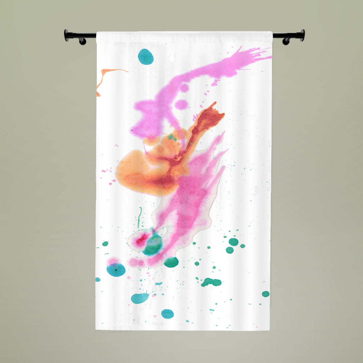 Window curtain 50x84", blackout, Customizable, Winter26
