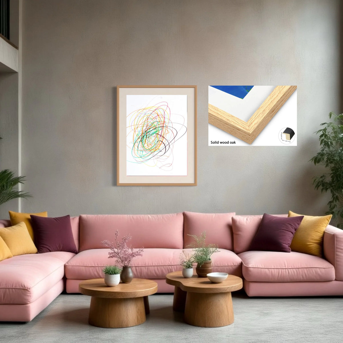 Paper prints_solid wood oak_off white matt 4%22_1.25x0.875_30x40in