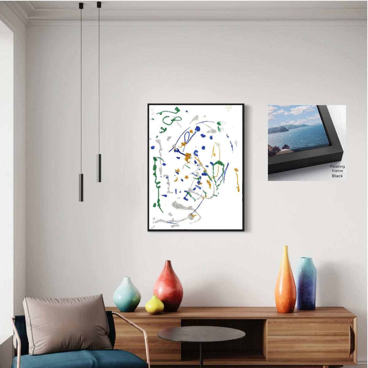 Floating_framed canvas_black_CP-30x40-FB