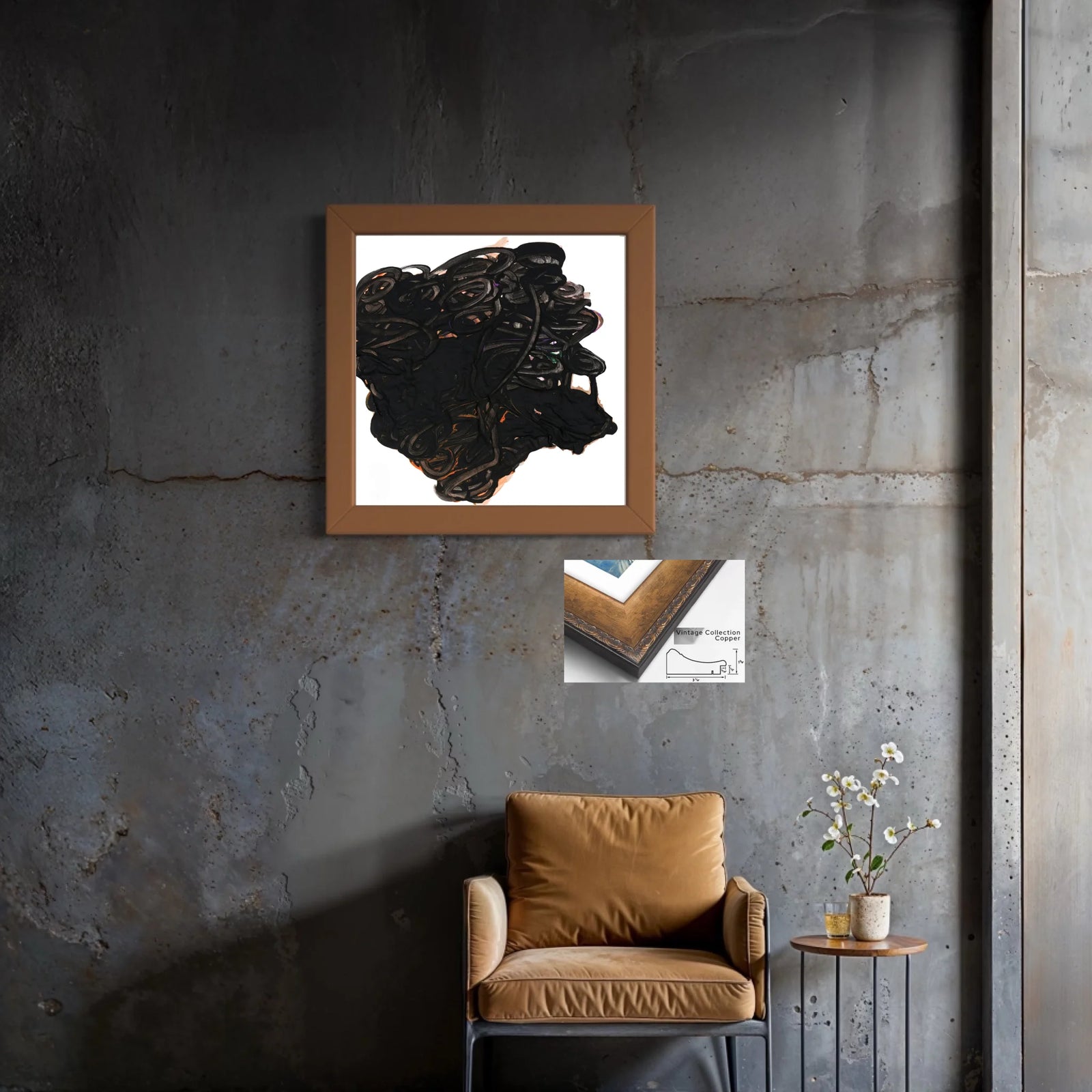Canvas_Vintage collection copper_3.25x1.375
