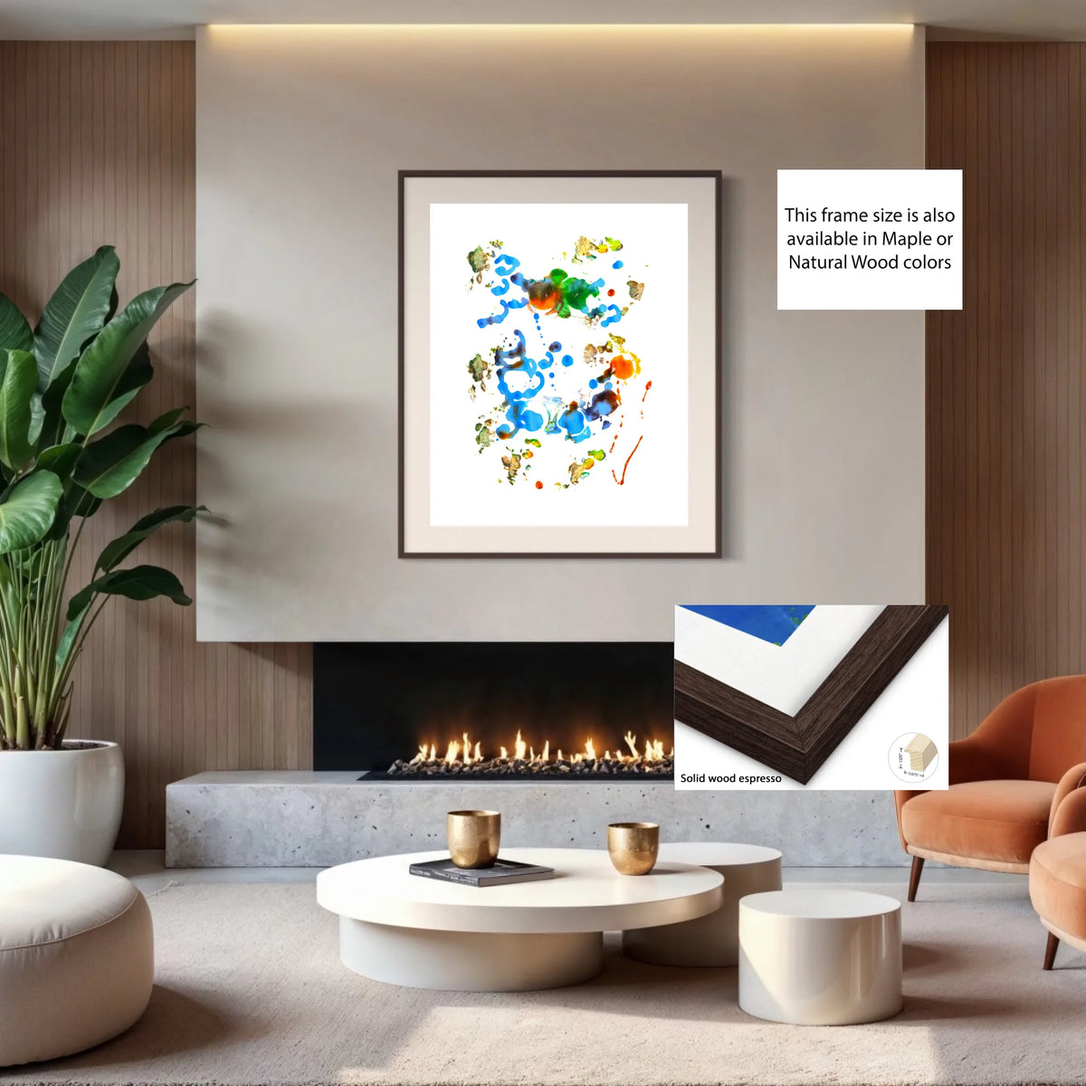 Paper print_Solid wood espresso_off white mat 4%22_0.875x1.125_36x45in