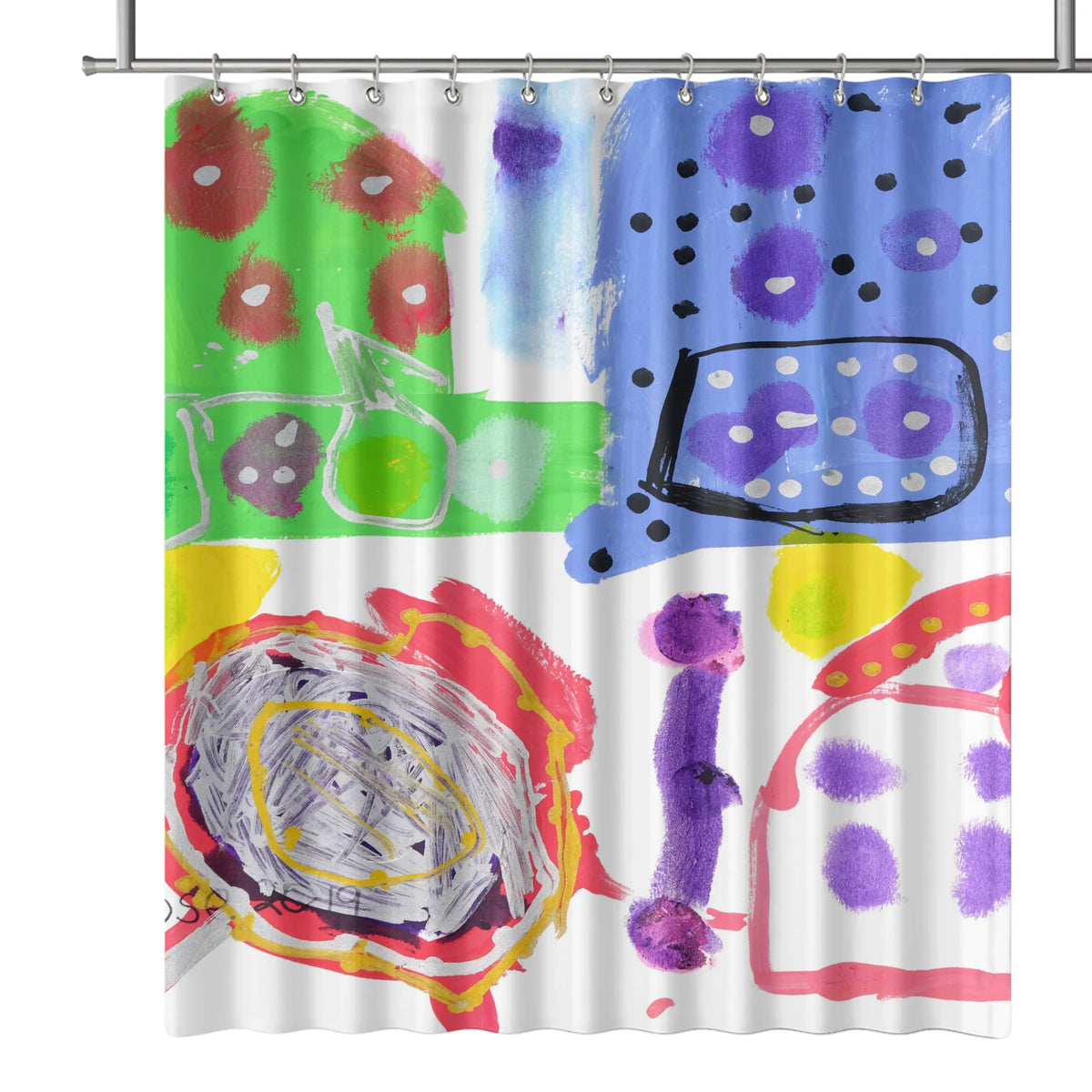 Shower Curtain, 3 Sizes, Spring26