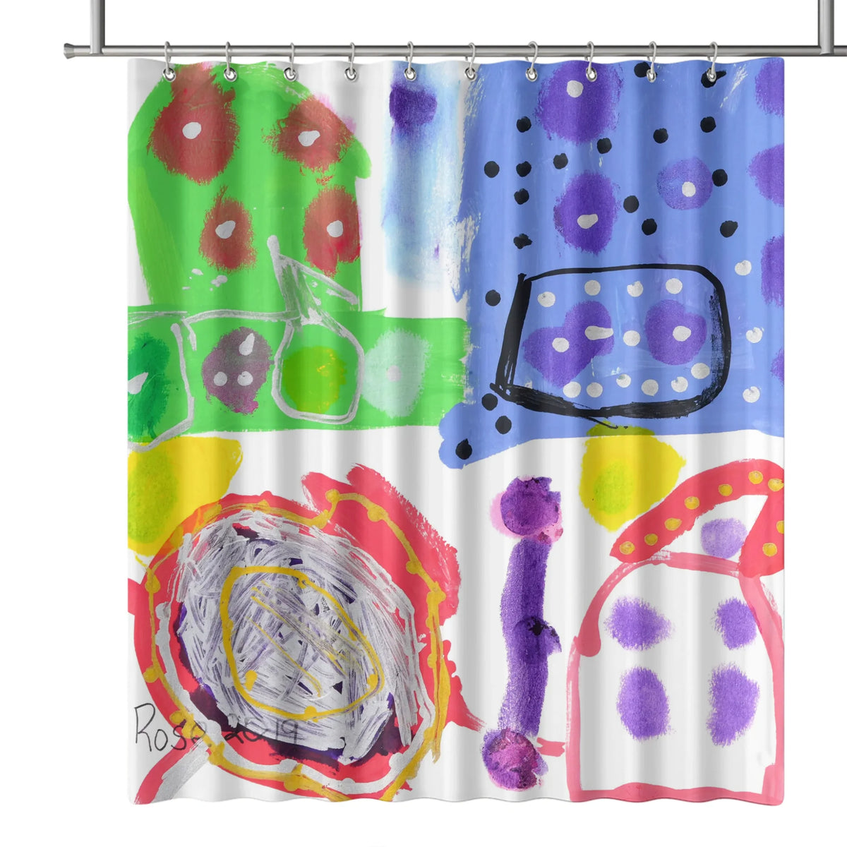 Shower Curtain, 3 Sizes, Spring26