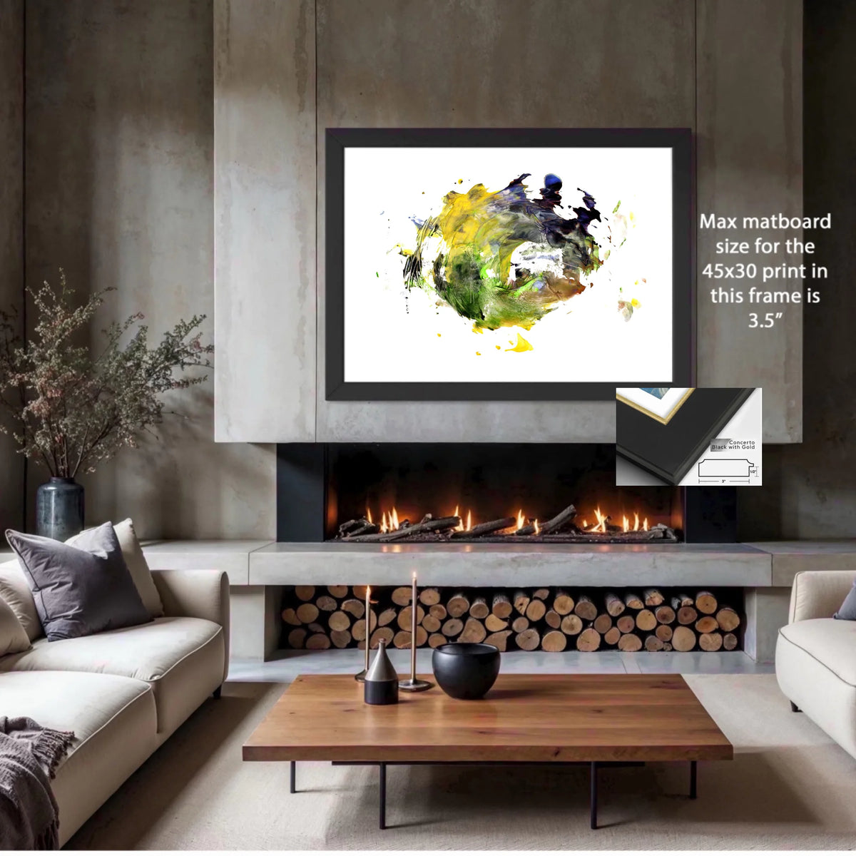 MU4A_Concerto_black_with_gold_3.5%22white mat_PP-45x30-WM4-COBG-3x0.9