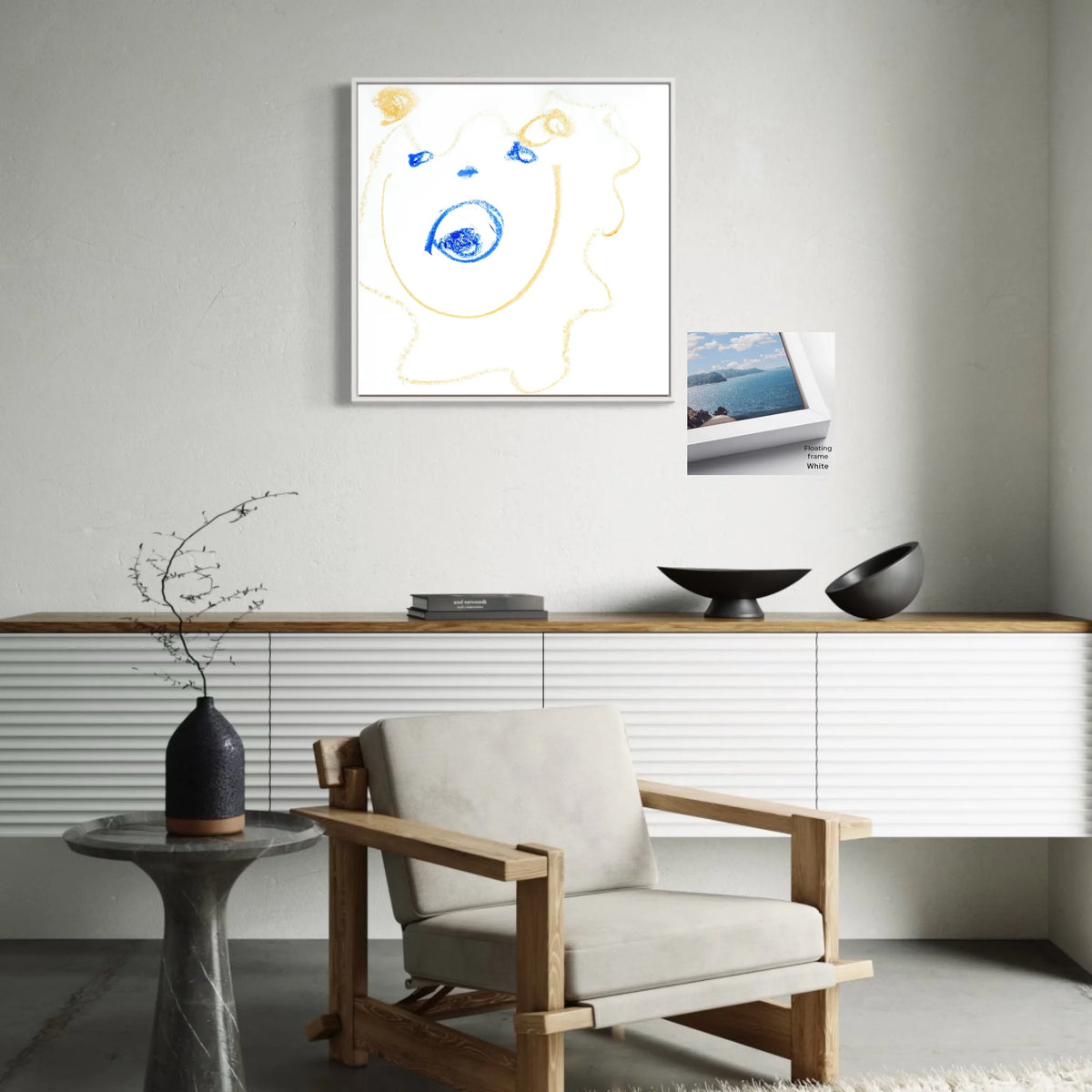 Canvas ratio 1 to 1_Floating_white_CP-30x30-FWh