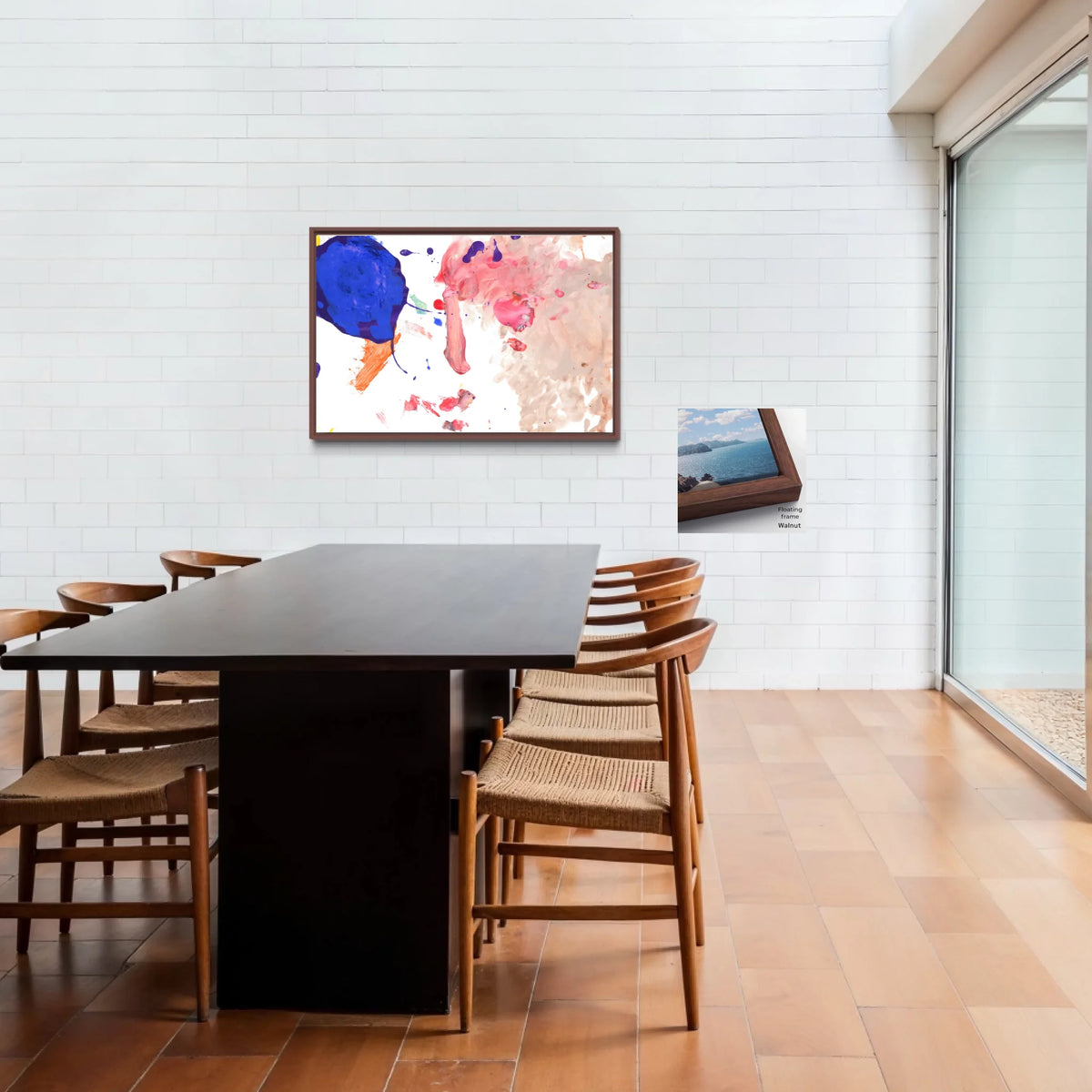 4 MU12_Floating_framed canvas_walnut_CP-30x45x1.25-FCFWa