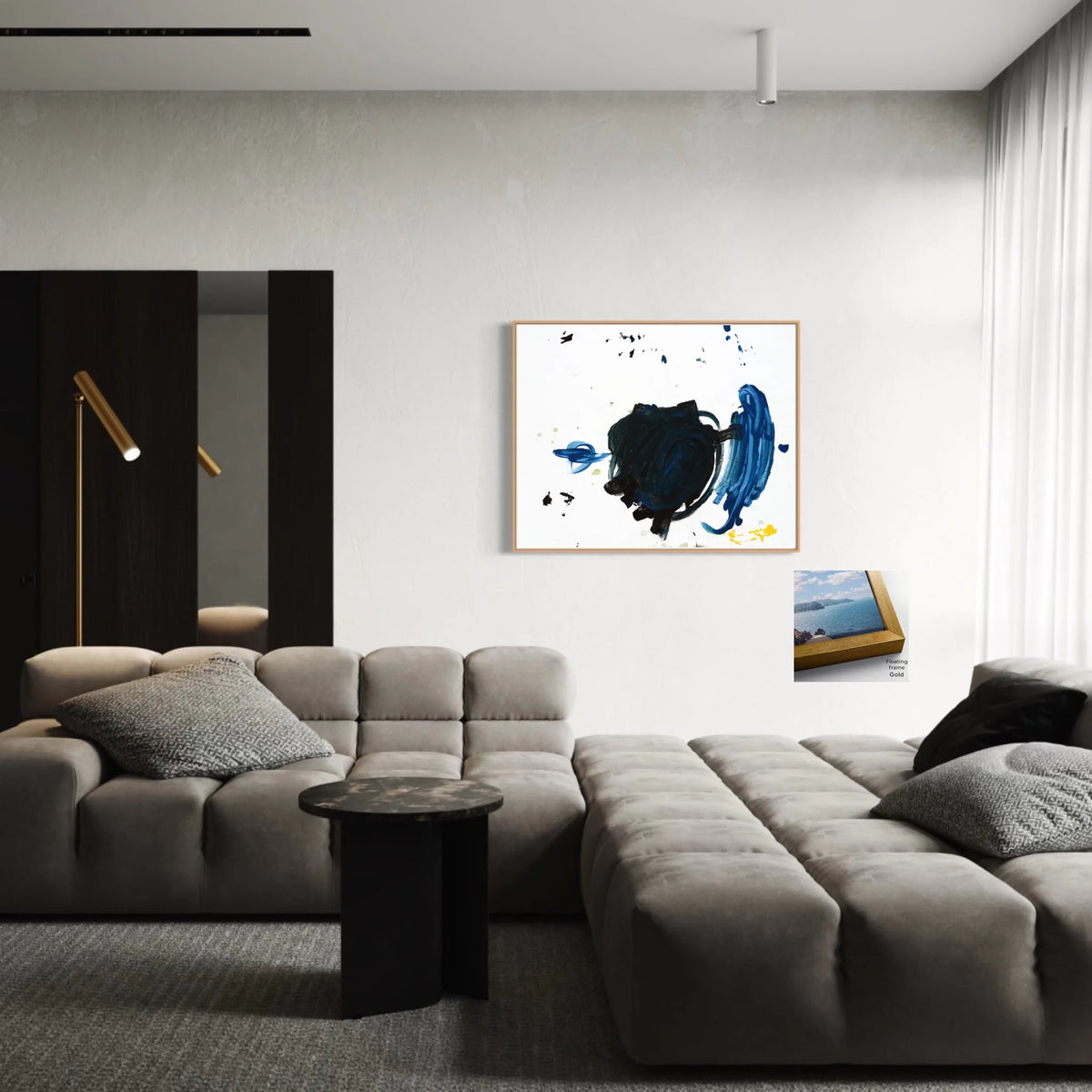 Floating_framed canvas_Gold_R 5 to 4_CP-45x36x0.75-FG