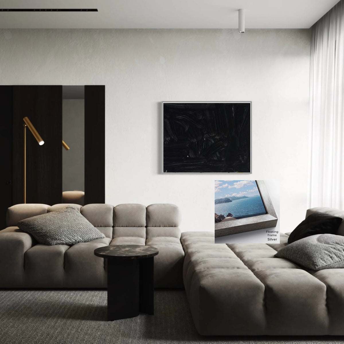 Floating_framed canvas_Silver_R 5 to 4_CP-45x36x0.75-FS