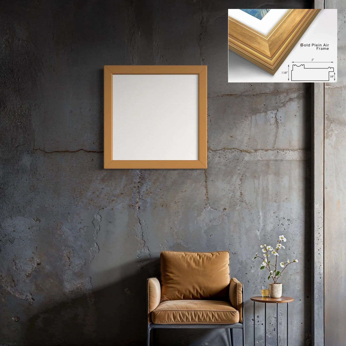 Canvas_Plein air gold_3x1.125
