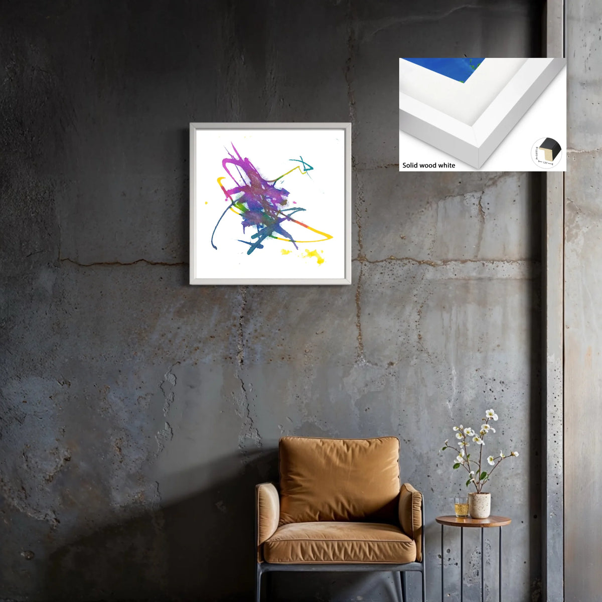 Canvas_solid wood white_1.25x0.875