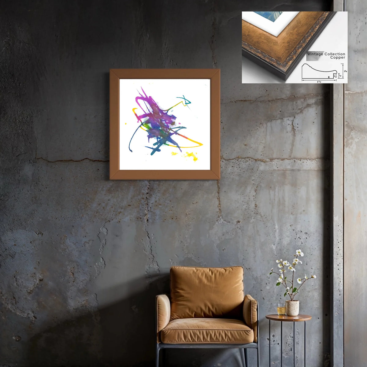 Canvas_Vintage collection copper_3.25x1.375