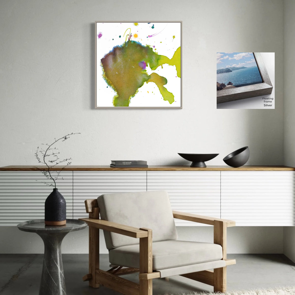 Canvas ratio 1 to 1_Floating_Silver_CP-30x30-FS