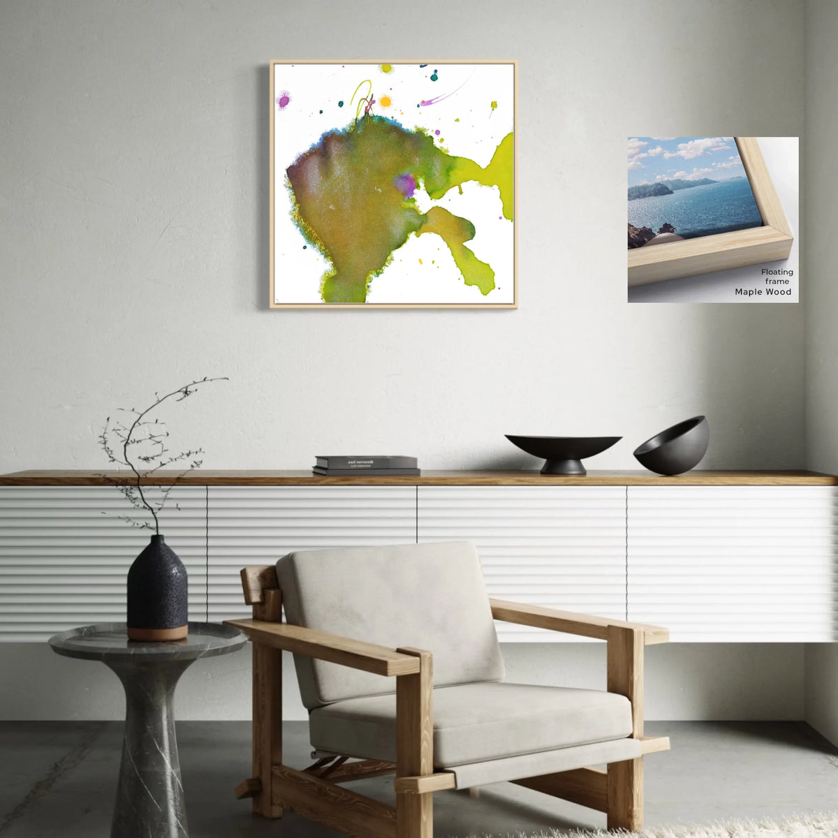 Canvas ratio 1 to 1_Floating_maple_CP-30x30-FM