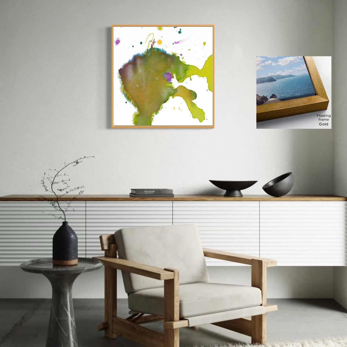 Canvas ratio 1 to 1_Floating_gold_CP-30x30-FG