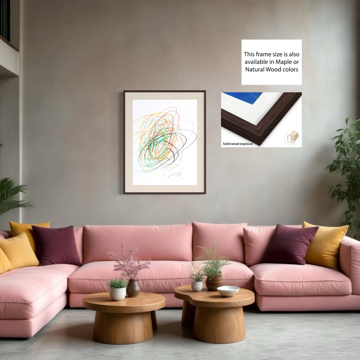 Paper prints_solid wood espresso_off white matt 4%22_0.875x1.125_30x40in
