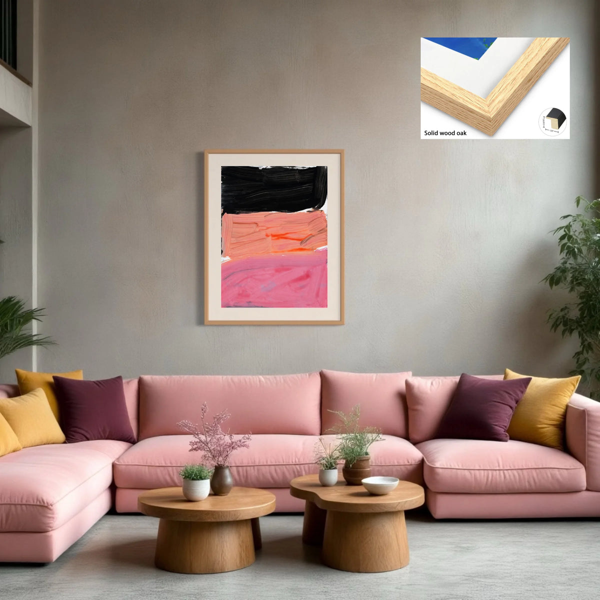 Paper prints_solid wood oak_off white matt 4%22_1.25x0.875_30x40in